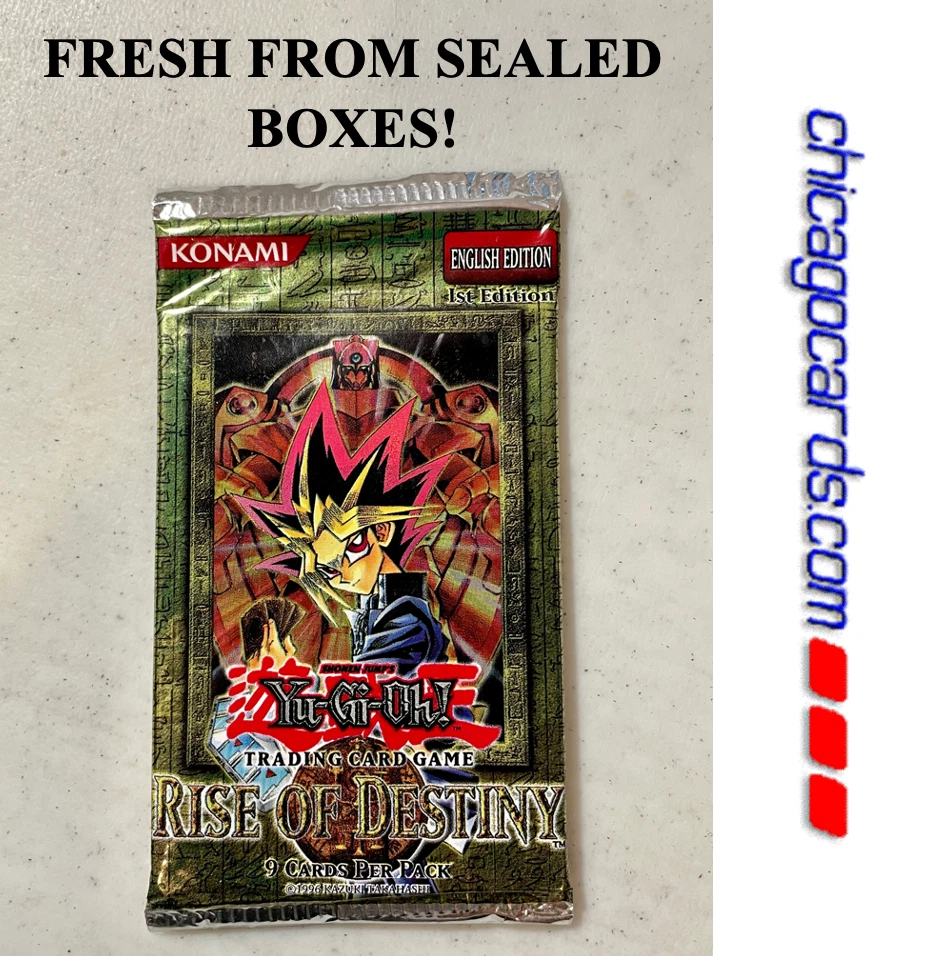 Yu-Gi-Oh! TCG Rise of Destiny Sealed Collectible Card Game Packs