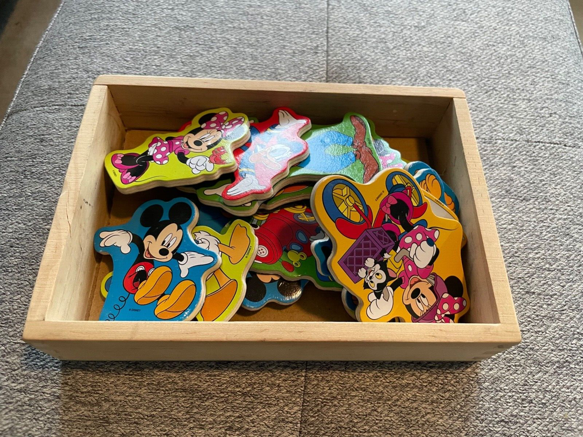 Melissa & Dou Mickey Mouse and Friends Magnets in Wood Box | eBay