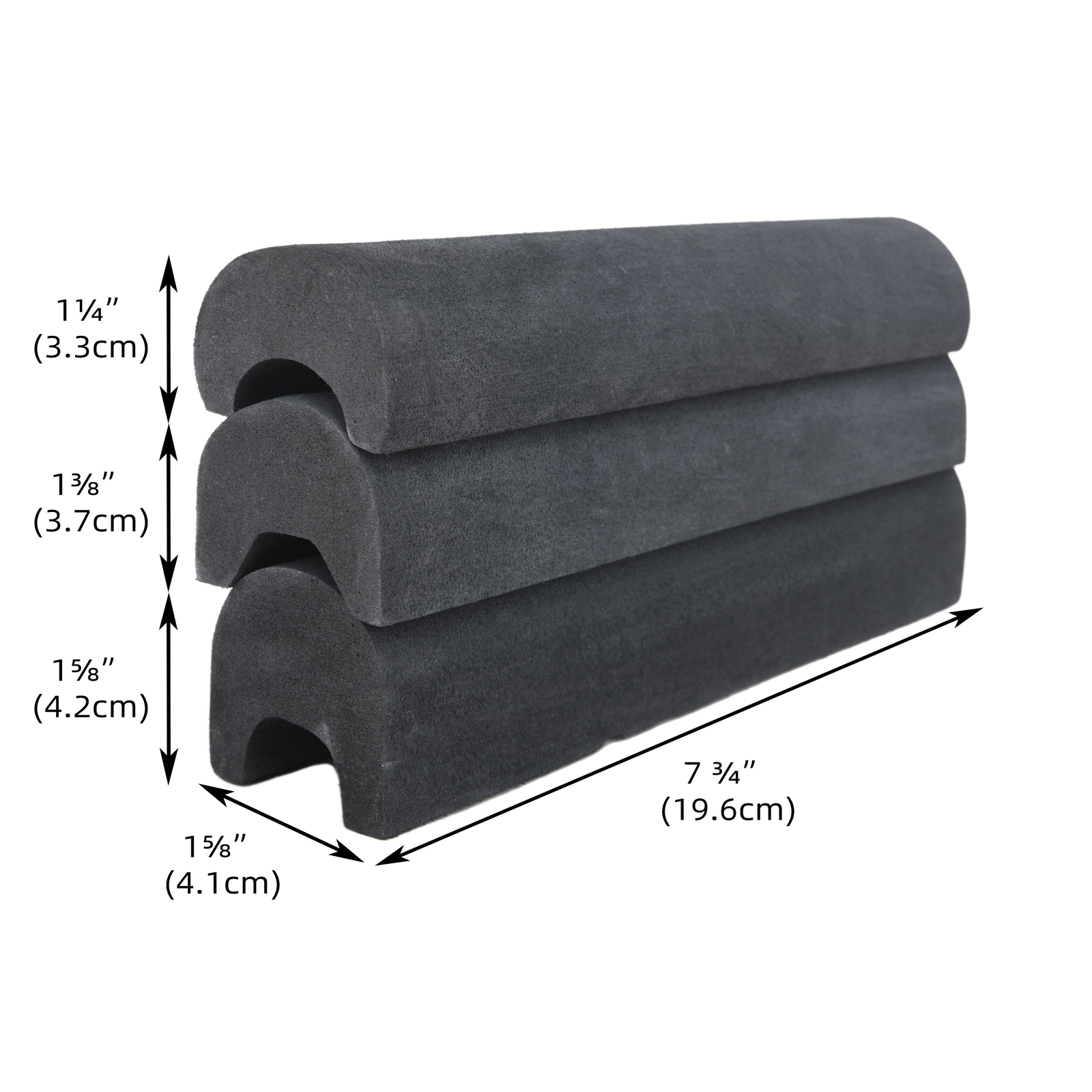 USA EVA Foam Cheek Pad Inserts Comb Riser-Pack of 3 Pieces Set Hunting ...