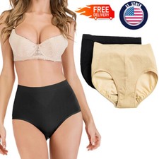 Women's Briefs Panties Breathable Underwear Body Shaper Butt Lift Panty Enhancer