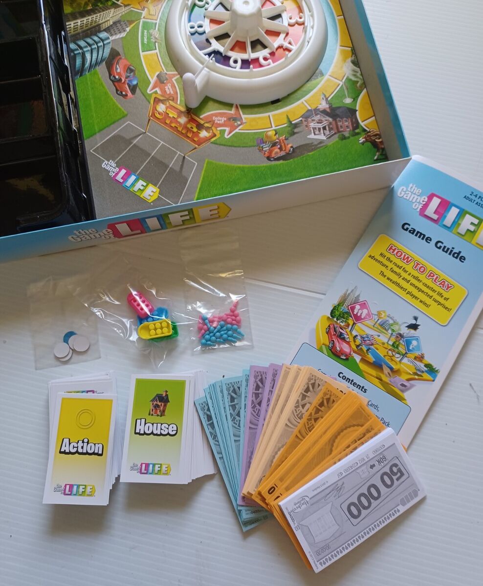 What are the instructions for the HASBRO Game of Life 2013