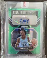 2023 Panini Prizm Basketball Ja Morant Memphis Grizzlies Auto /8 From JP #SS-JM