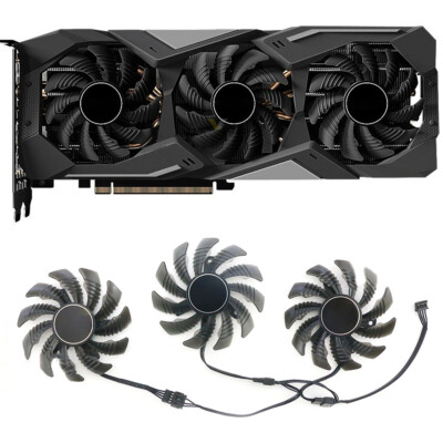 77mm For Gigabyte RTX2060 2070 2080 2080ti Graphics Card Cooling Fan T128010SU