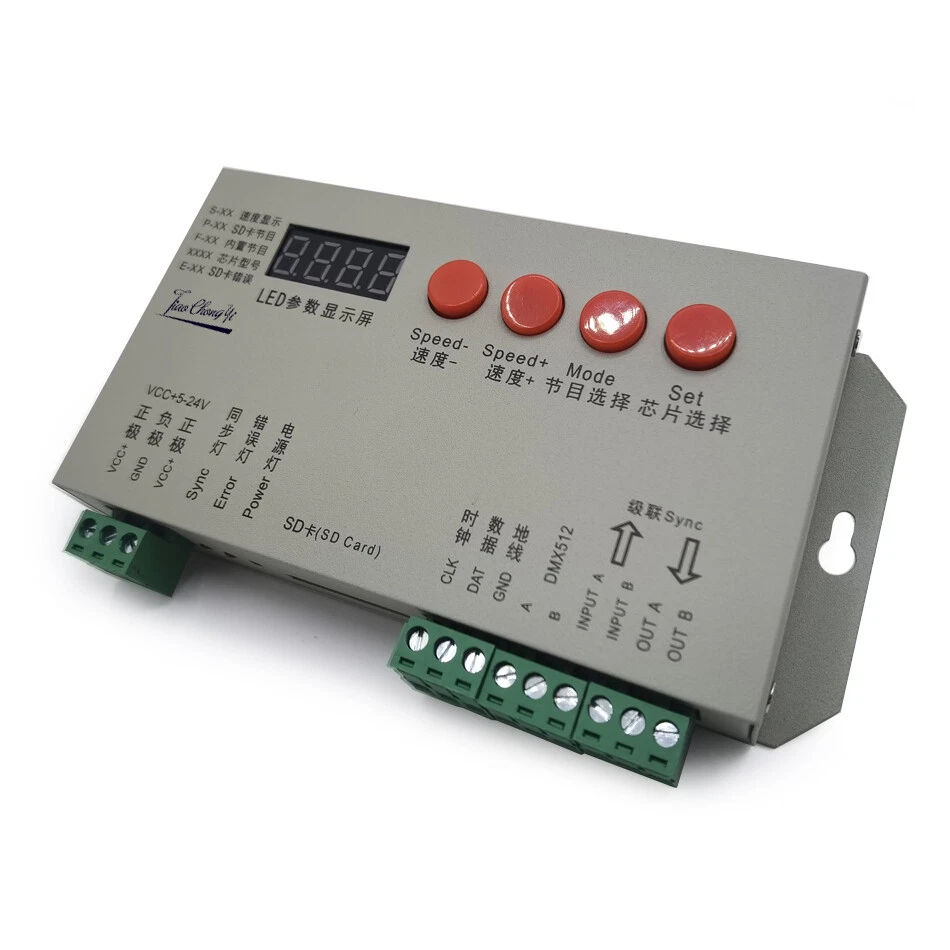 T1000S K1000S Program controller WS2812B,WS2811,APA102,T1000S WS2813 LED 2048 - Image 4 of 4