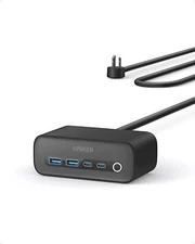 Anker 7-in-1 USB C Charging Station 5ft Power Strip 65W Power Delivery Desktop