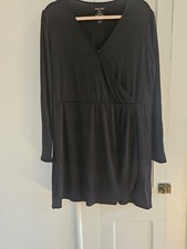 Nwt Black Nine West Wrap Dress Xxl