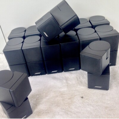 1 Bose MINT Jewel Double Cube Premium Speaker In Black.