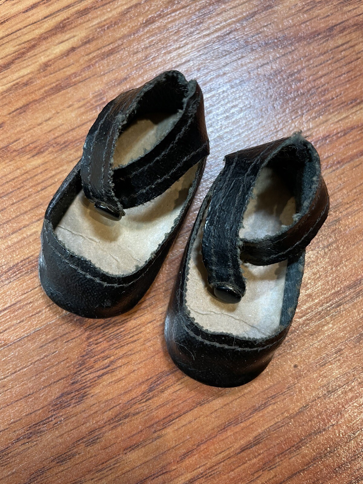 Antique Vintage Oilcloth Doll Shoes Shirley Temple Madame Alexander