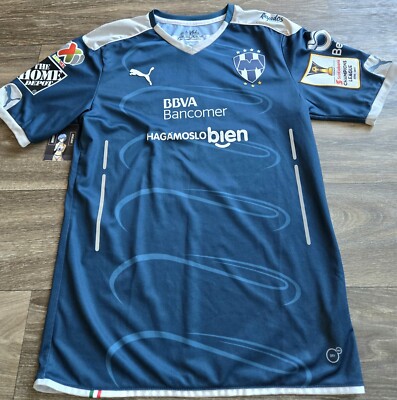 Puma Rayados De Monterrey 2016 Concachampions Basanta Player Jersey Size Medium