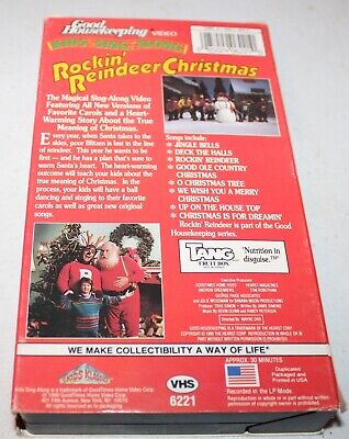 Kids Sing Along Rockin' Reindeer Christmas (VHS, 1990) Good Kids Sing Along Rockin' Reindeer Christmas (VHS, 1990) Good