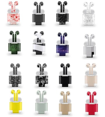 Skins Cover Aufkleber Vinyl Case Kopfhörer für Apple AirPods Earpods 1G 2G 3G 