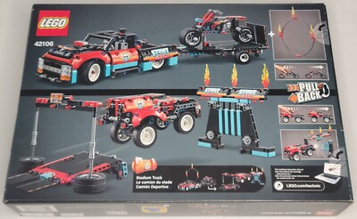 LEGO 42106 Stunt Show Truck & Bike Technic 2 in 1 Stadium Truck
