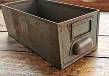 1 Tiroir en métal Vintage Déco Design Industriel Atelier Loft Garage (16 dispo)