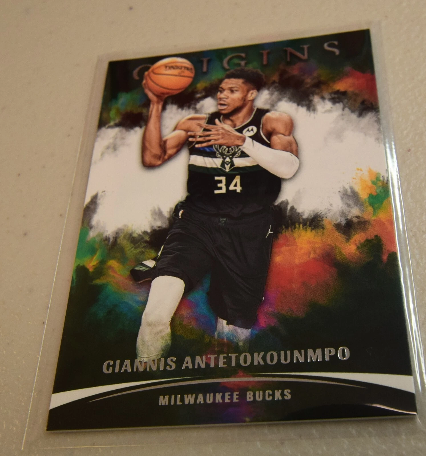 2021-22 Panini Origins #34 Giannis Antetokounmpo Milwaukee Bucks