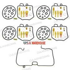 4 X 1980-83 Carburetor Rebuild Kit Gl1100 Goldwing With 1 Air Chamber Plenum Us