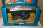 1/50 CORGI  FRED DIBNAH'S CHOICE GARRETT SHOWMANS TRACTOR PRINCESS MAUD  #80308