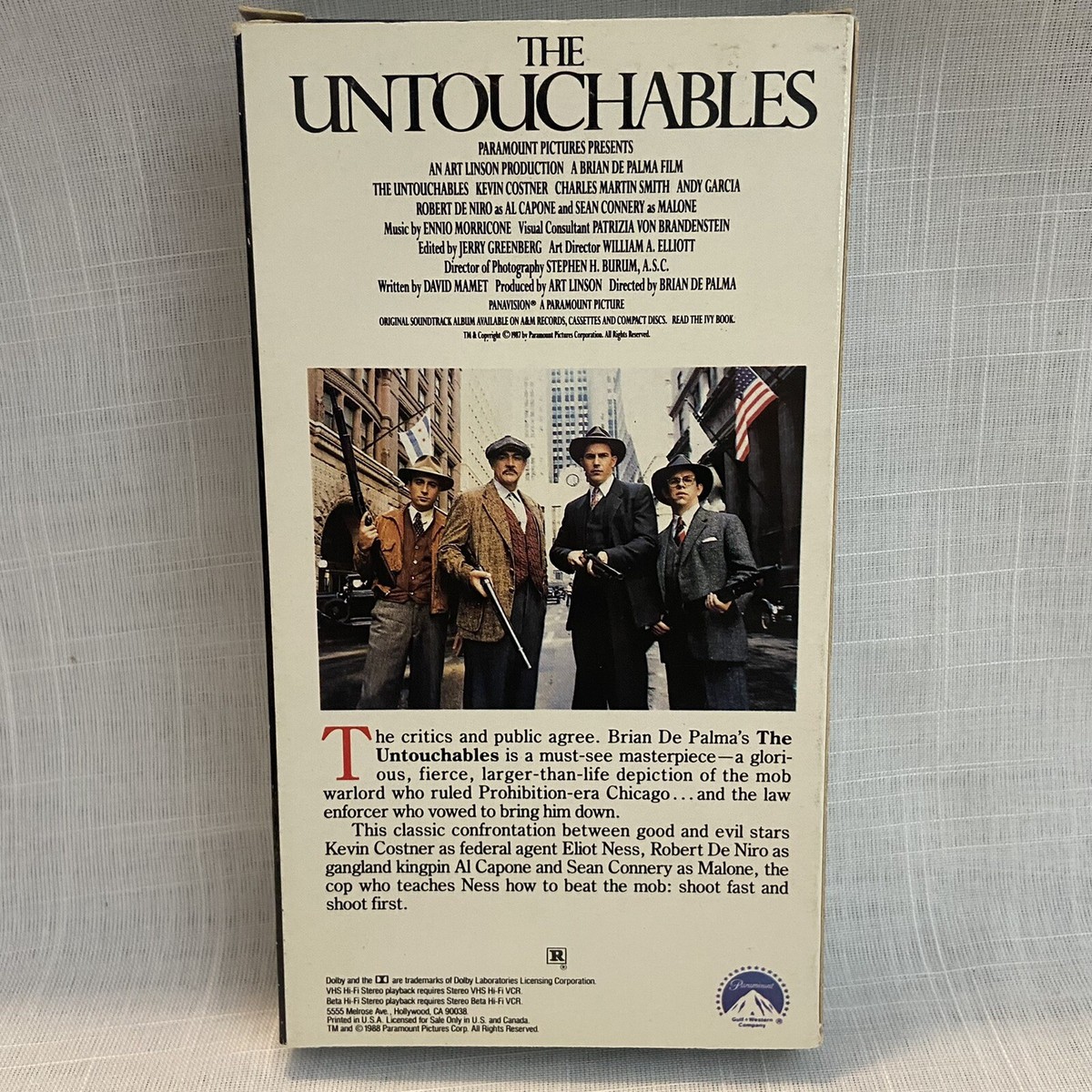 その他 Untouchables [VHS] The Untouchables VHS VCR Video Tape Movie Kevin Costner | eBay