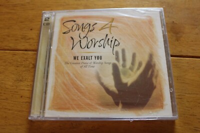 SONGS 4 WORSHIP ''WE EXALT YOU'' (CD, 2 DISC, TIME LIFE, INTEGRITY) [NEW SEALED]
