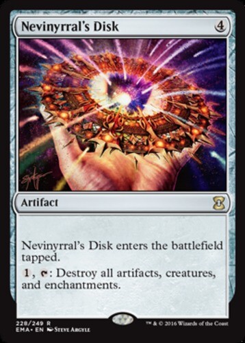 MTG - Nevinyrral's Disk - Eternal Masters - NM, English Magic FLAT RATE SHIP - Picture 1 of 1