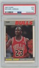 PSA 7 1987-88 Fleer Basketball #59 Michael Jordan Chicago Bulls HOF