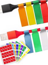 1Pcs Network Cable Label Sticker Tags for Wires Identification Markers