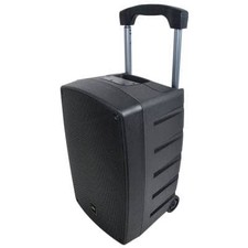 QTX Performer-12 Portable PA Speaker with 2 Rechargeable UHF Wireless Microphone