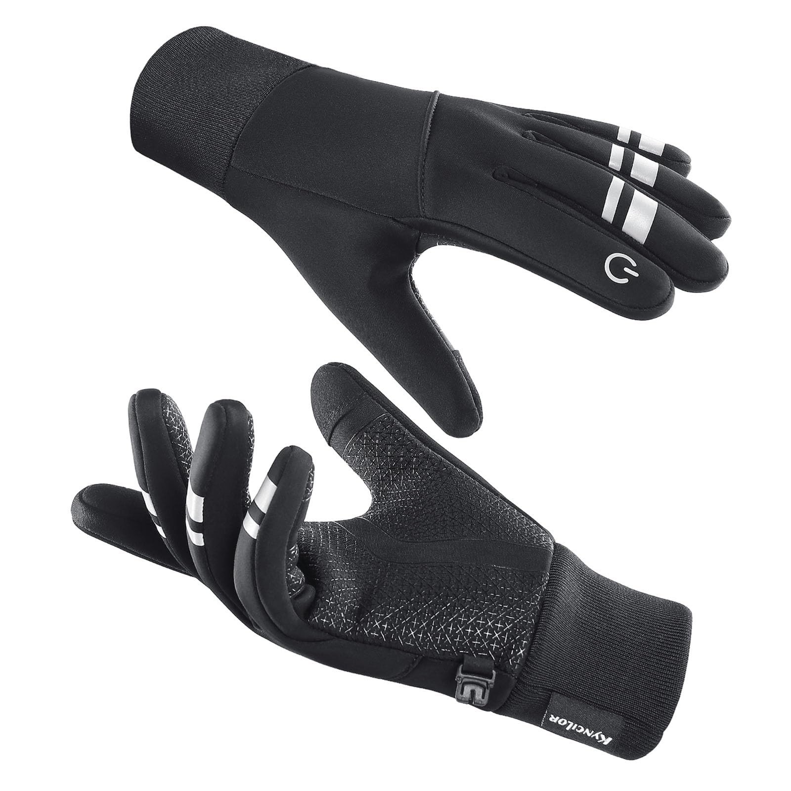 Winter Warm Gloves, Thin Windproof Waterproof The… - image 1