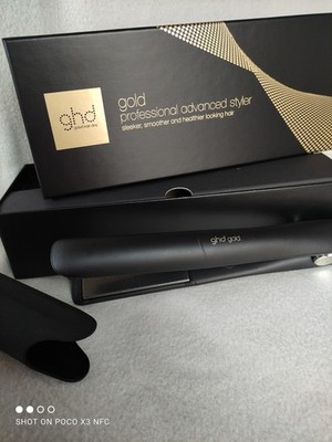 ghd gold Glätteisen (26mm Platten) in Schwarz