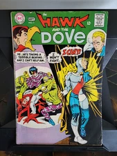Hawk and the Dove #1 (1968) Bright & Tight. Tiny Slit Top Right Cover.