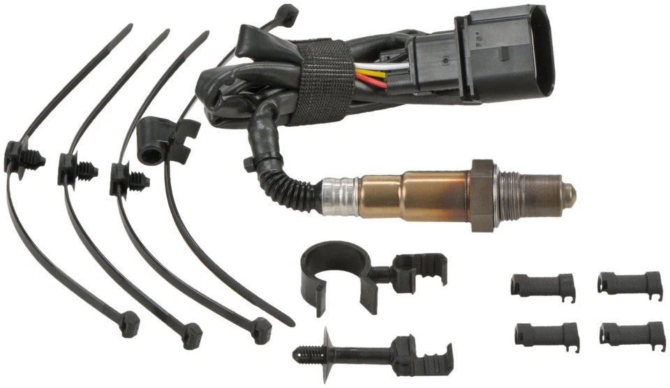 Bosch Oxygen Sensor 17359 fit Volkswagen Audi Golf A8 Quattro 2004-2007 - Image 3 of 3