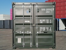 20ft New (One Trip) Shipping Containers in Green/Blue at Felixstowe from £1800*