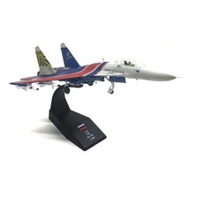1: 100 Russian Su-27 Warrior Performance Aircraft Model Display Collection Gift