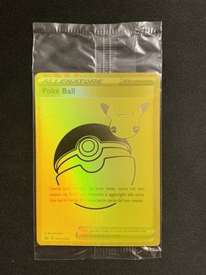 Pokemon TCG POKE BALL SWSH 146 BLACK STAR PROMO SEALED - ITA ITALIENISCH