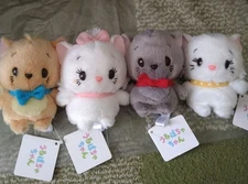 The Aristocats Berlioz Marie Toulouse Duchess Angel plush Urupochachan New W/T !