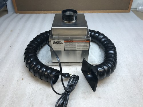 Sentry Air Systems SS-100-FS-ST Stainless Steel Fume Extractor w/ Hose & Filter