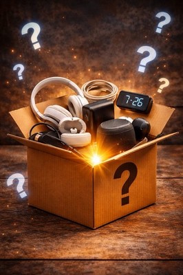 What s Inside? Mystery Electronics Box   Try Your Luck.