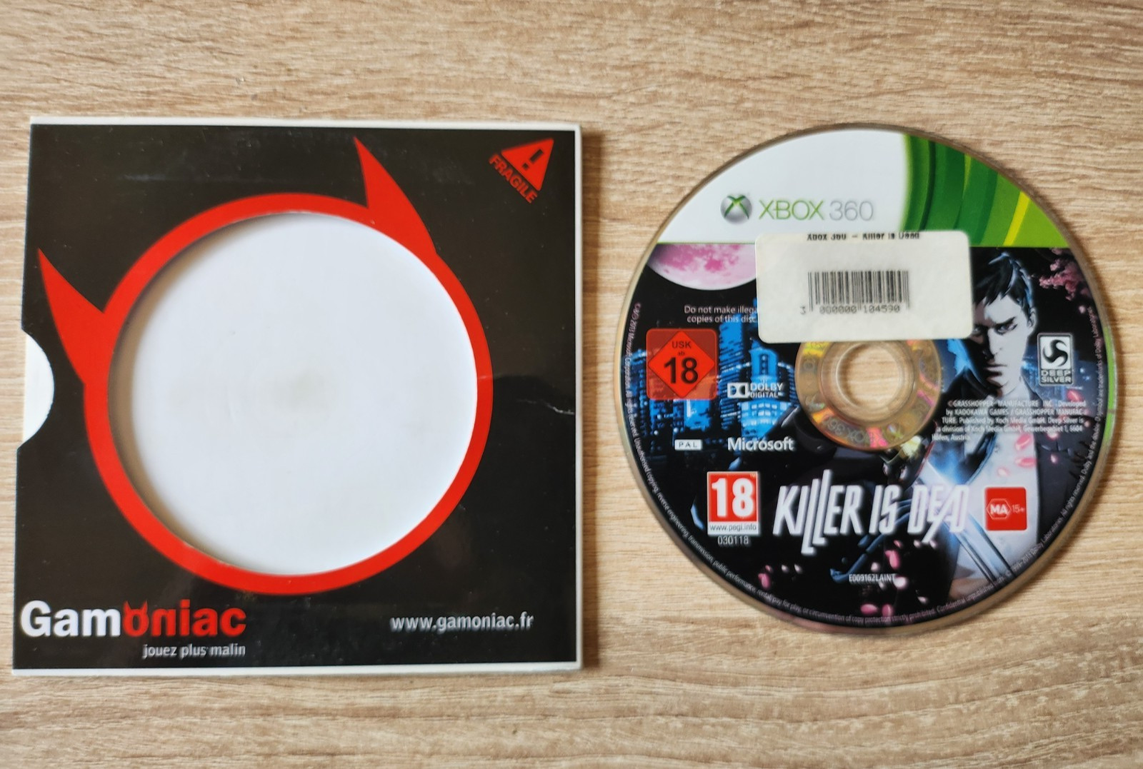 Jeu Xbox 360 - Killer is Dead - Grasshopper 2013