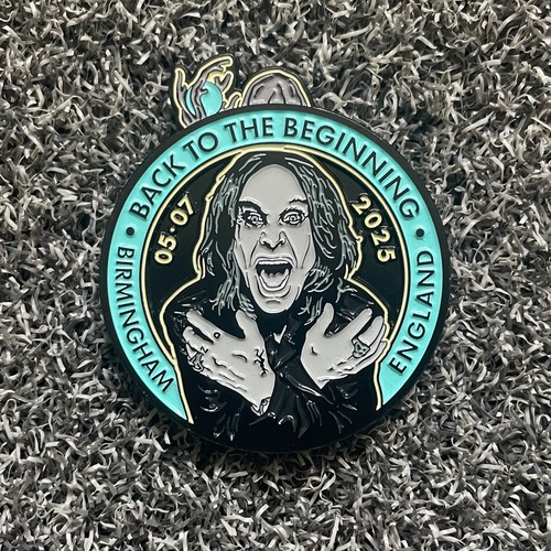 Black Sabbath Ozzy Osbourne Back To The Beginning Collectable Commemorative Coin - Picture 3 of 8