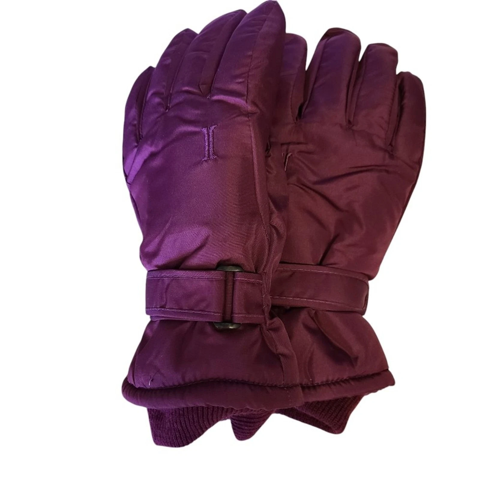 NEW IGLOO Women's Size Small-Medium Purple Insulated Puffer Winter Snow Gloves
