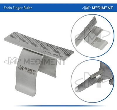 Dental Endodontic Instruments Root Canal Endo Ruler Span Measure Scaler