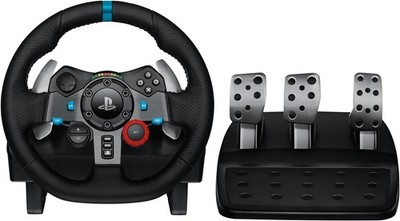 Logitech G29 Driving Force Racing Wheel and Floor Pedals 941-000110 - Black