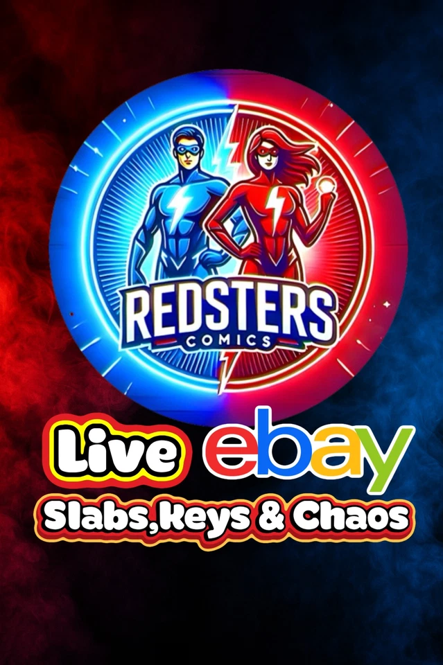 Slabs,Keys & Chaos- Friday Night Live with Redsters Comics
