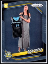 2025 Panini Prizm WNBA #85 Ajsa Sivka RC Chicago Sky