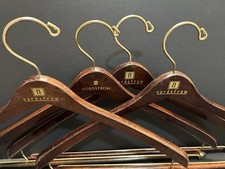 VINTAGE 4 Dark Wooden Suit Hangers Nordstrom