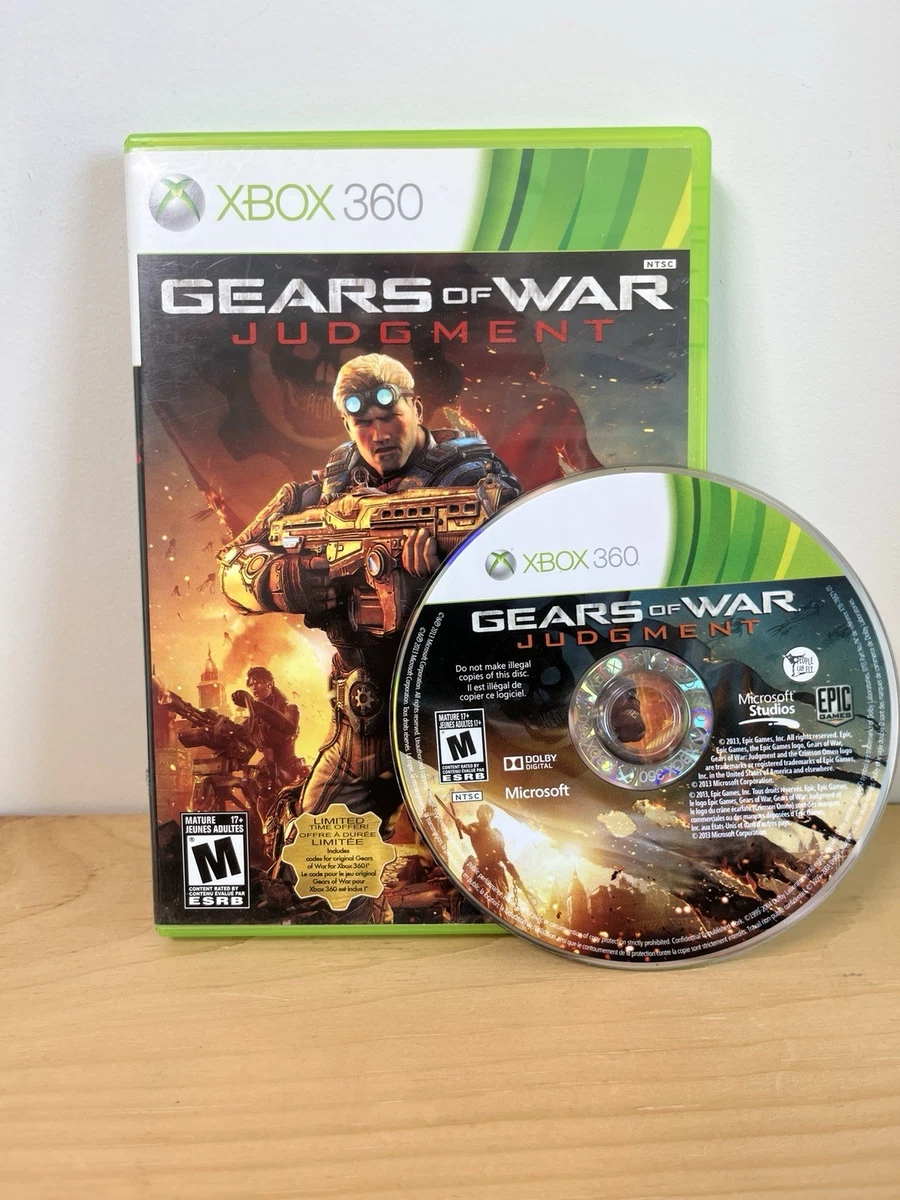 Gears of War Judgment Xbox 360 Sans Notice PAL FR