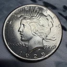 1925 P PEACE SILVER DOLLAR UNGRADED! BEAUTIFUL COIN! UNCIRCULATED!
