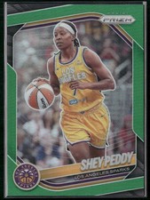 2025 Panini Prizm WNBA #136 Shey Peddy Green Prizms