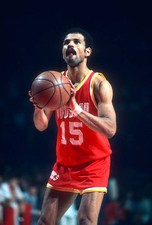 John Lucas Houston Rockets stands at the line to shoot a free thro- Old Photo