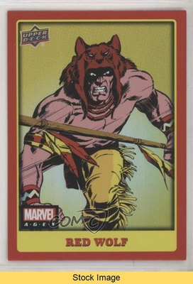 #ad 2020 Upper Deck Marvel Ages Premium Parallel Red Wolf #220 READ 0bn8 $0.99