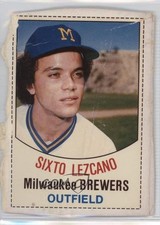 1977 Hostess All-Star Team Sixto Lezcano #12 0b3